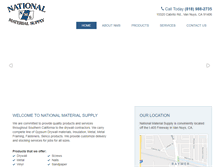 Tablet Screenshot of n-m-supply.com